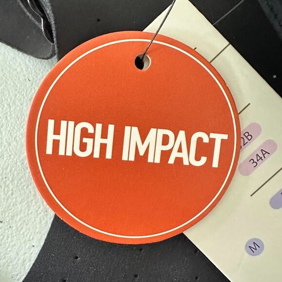 Move Theology Women's Scoop Neck Seamless Sport Bra with Zip Front Straps Size M - Picture 8 of 11